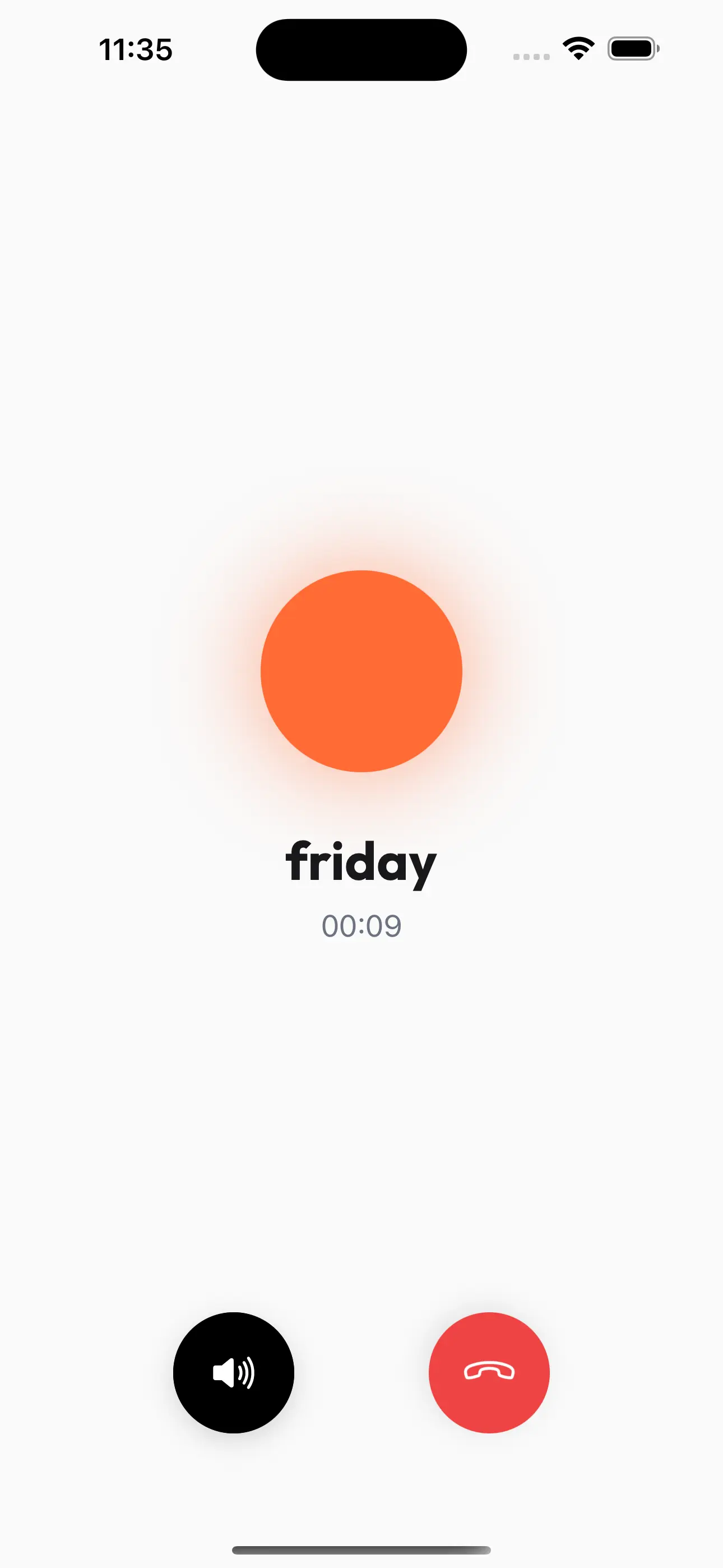 Friday app screenshot 1