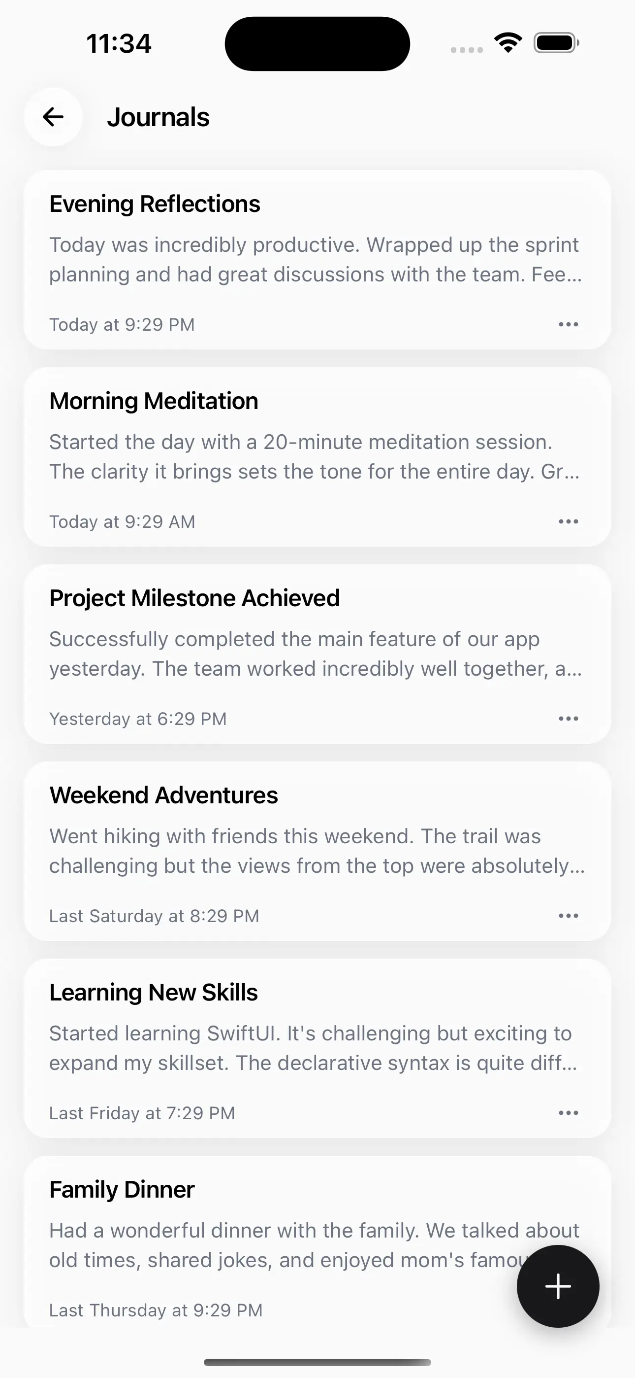 Friday app screenshot 3